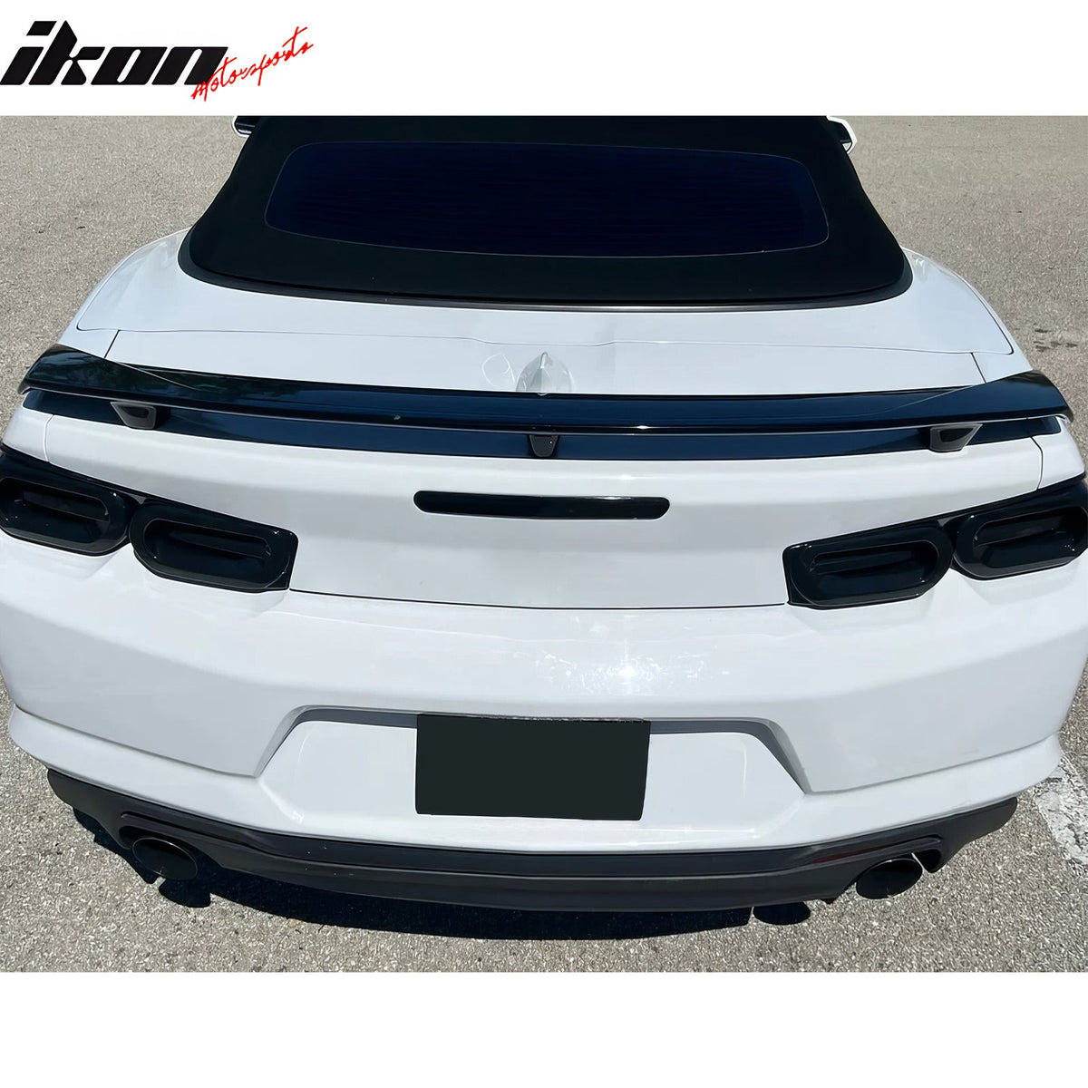 2016-2024 Chevrolet Camaro ZL1 Style Gloss Black Trunk Spoiler ABS
