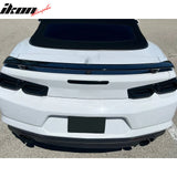 2016-2024 Chevrolet Camaro ZL1 Style Gloss Black Trunk Spoiler ABS