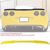 Rear Trunk Spoiler Ducktail Wing Lip for Chevy Corvette C6 2005-2013 ABS