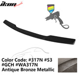 Rear Trunk Spoiler Ducktail Wing Lip for Chevy Corvette C6 2005-2013 ABS