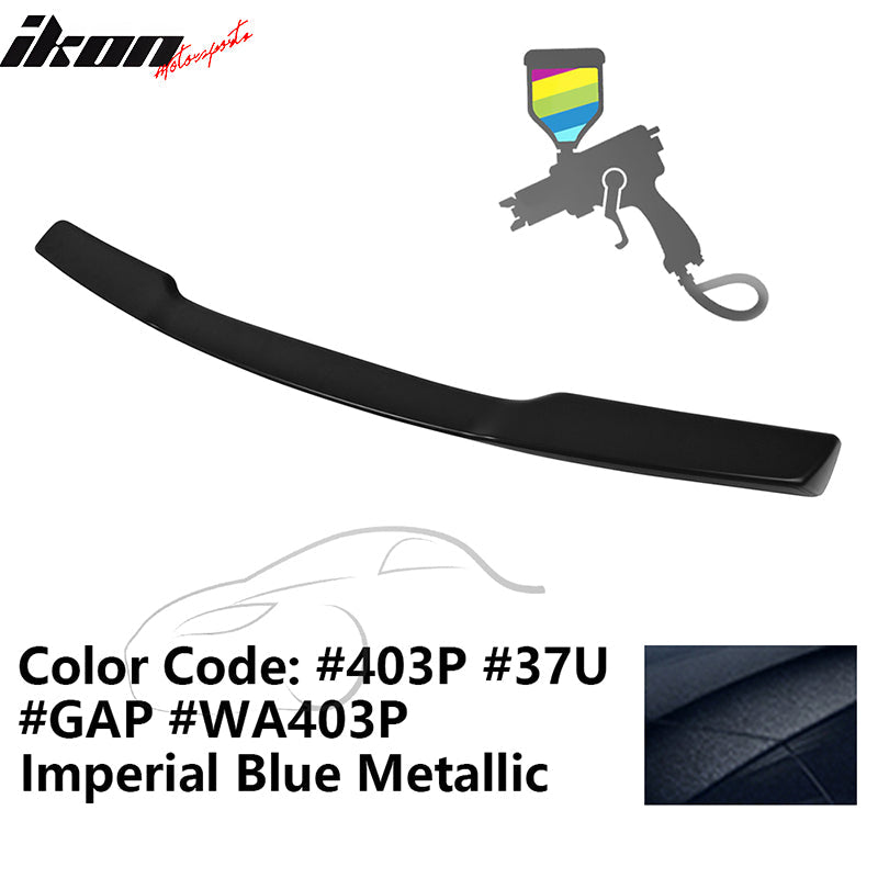 Rear Trunk Spoiler Ducktail Wing Lip for Chevy Corvette C6 2005-2013 ABS