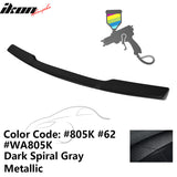 Rear Trunk Spoiler Ducktail Wing Lip for Chevy Corvette C6 2005-2013 ABS