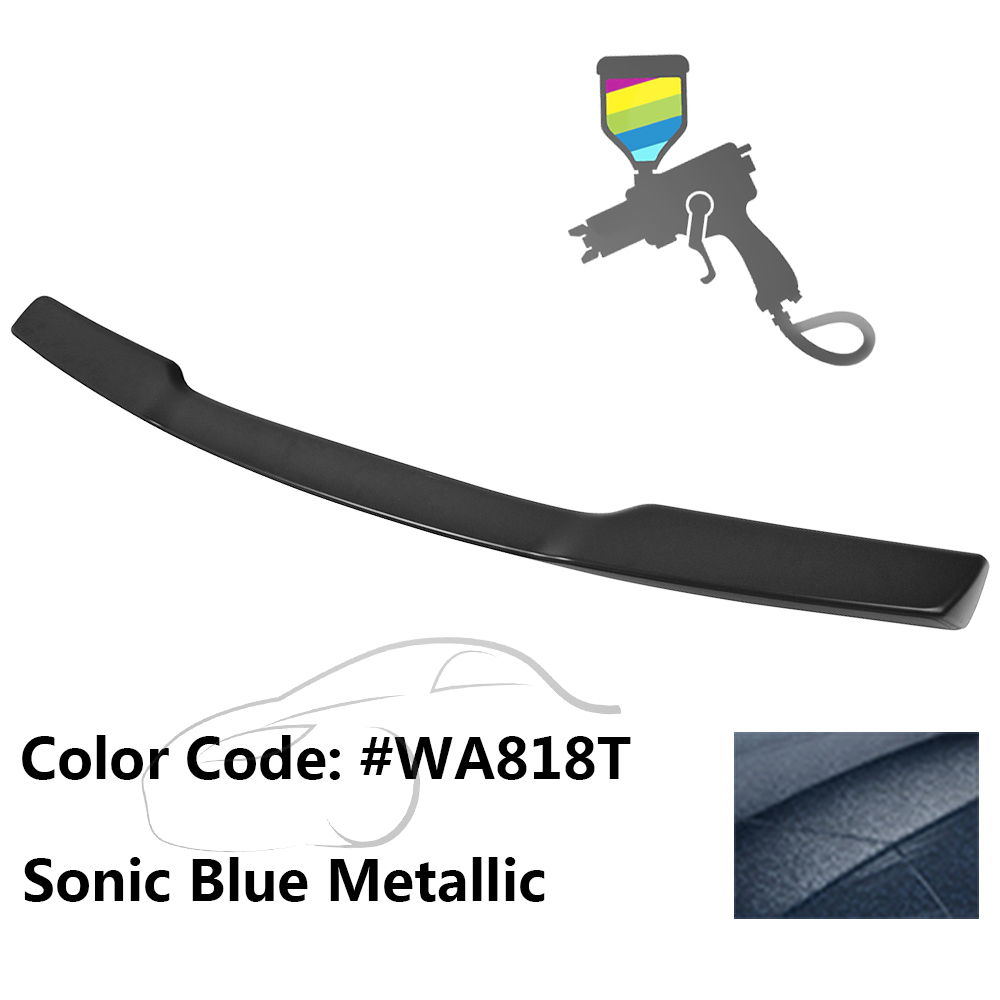 Rear Trunk Spoiler Ducktail Wing Lip for Chevy Corvette C6 2005-2013 ABS
