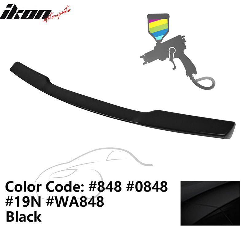 Rear Trunk Spoiler Ducktail Wing Lip for Chevy Corvette C6 2005-2013 ABS