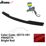 Rear Trunk Spoiler Ducktail Wing Lip for Chevy Corvette C6 2005-2013 ABS