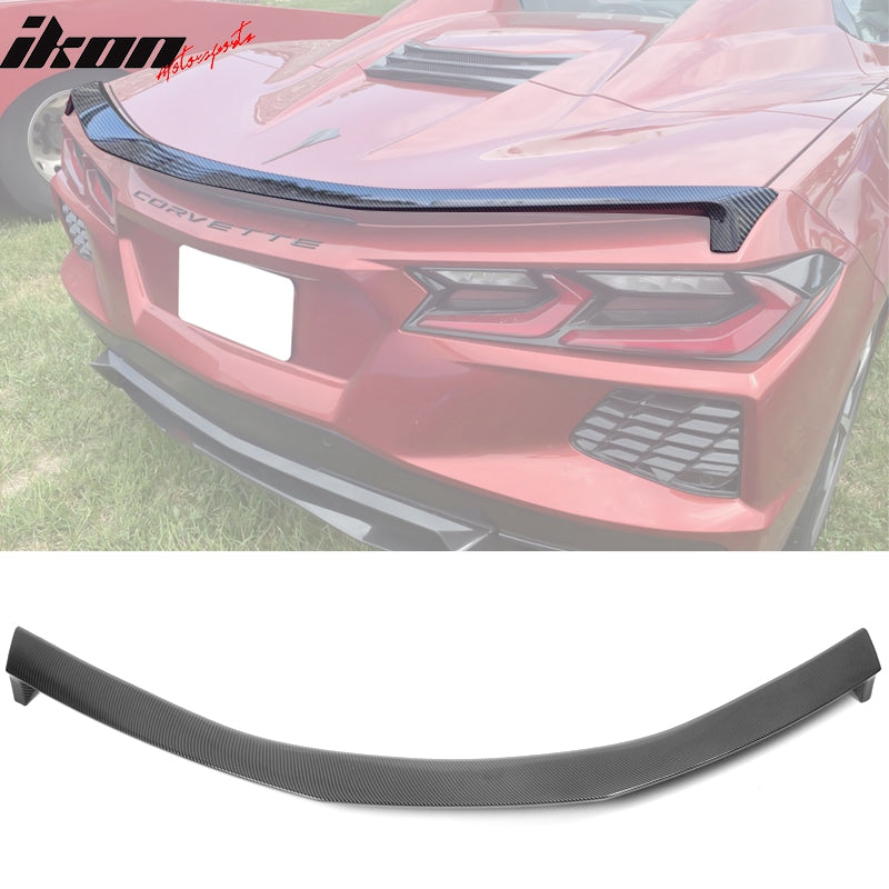 2020-2025 Chevy Corvette Z51 Low Profile Trunk Rear Spoiler ABS