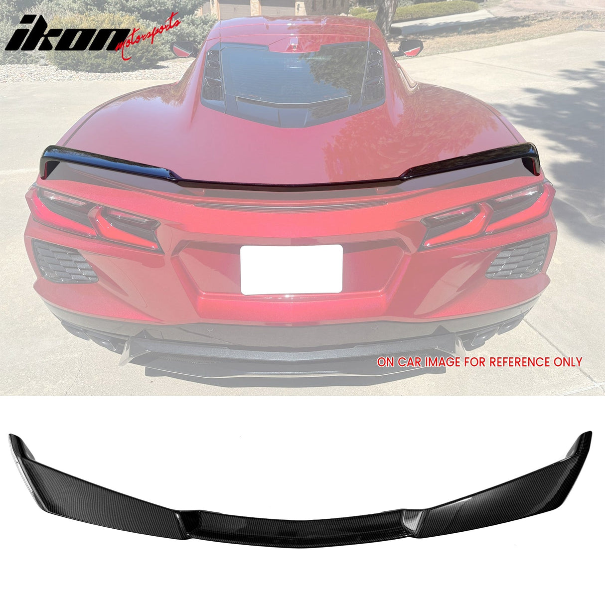 2020-2025 Chevy Corvette Z51 Style Trunk Rear Spoiler Wing ABS