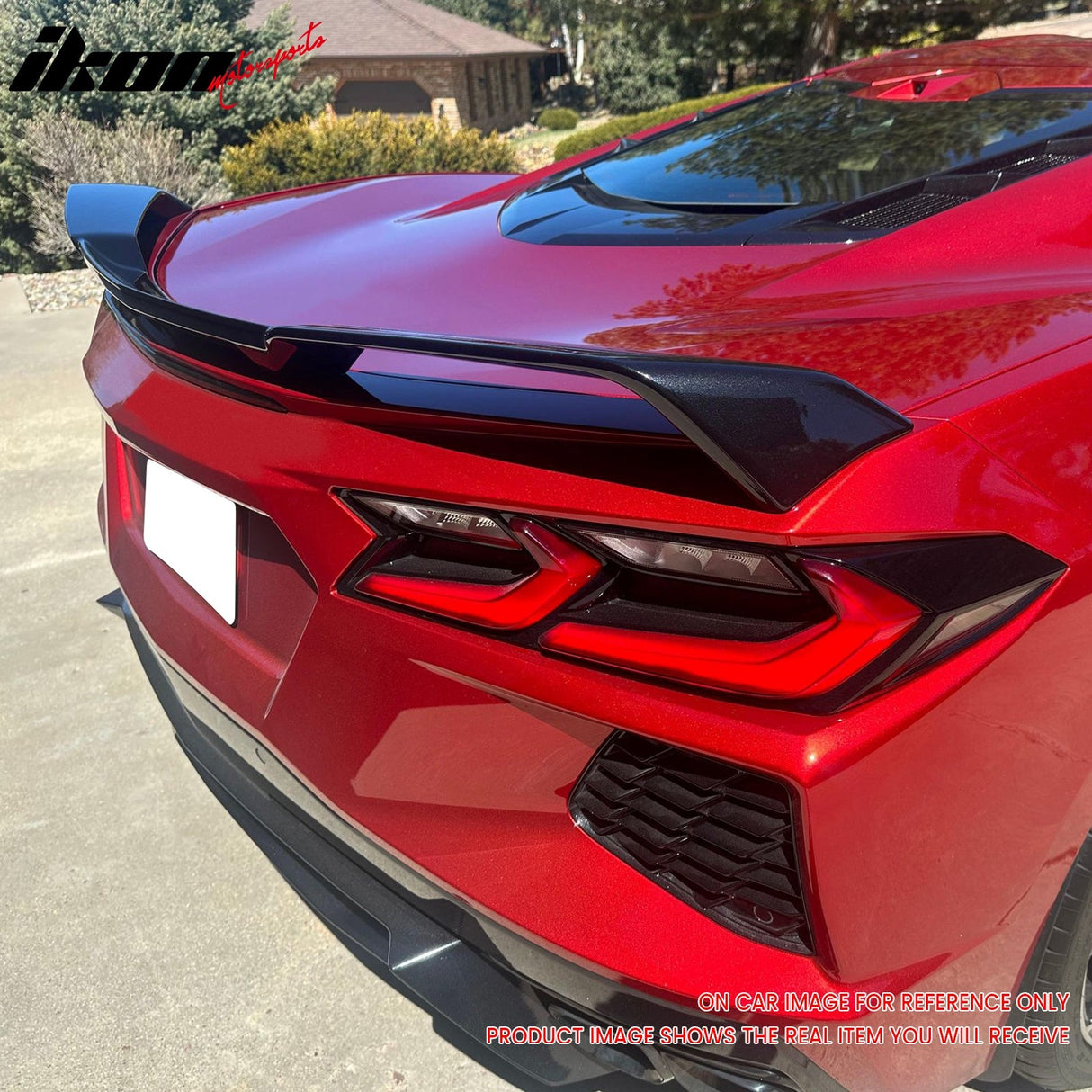 2020-2025 Chevy Corvette Z51 Style Trunk Rear Spoiler Wing ABS