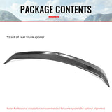 2020-2026 Cadillac CT5 V Blackwing Carbon Fiber Print Rear Spoiler ABS