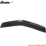Rear Spoiler for 03-07 Cadillac CTS Sedan OE Carbon Fiber Spoiler Wing