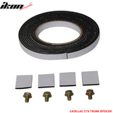 Rear Spoiler for 03-07 Cadillac CTS Sedan OE Carbon Fiber Spoiler Wing