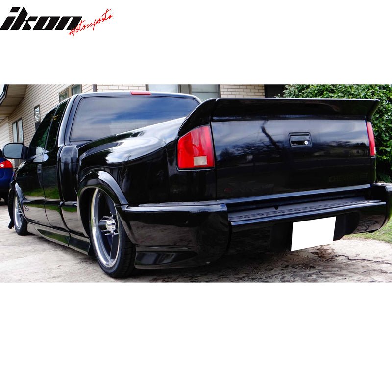 1994-03 S10 Sonoma WW Style Unpainted Rear Tailgate Rear Spoiler Wing