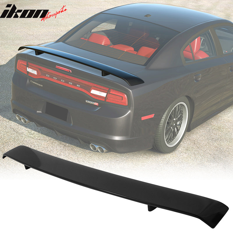 2011-2023 Dodge Charger OE Style Rear Trunk Spoiler Wing ABS