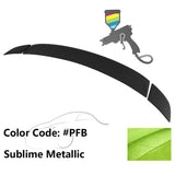 2015-2023 Dodge Charger OEM Style Painted Rear Trunk Spoiler Wing ABS