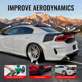 Trunk Spoiler for Dodge Charger Redeye 2015-2023 Carbon Fiber Print ABS