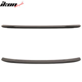 2015-2023 Dodge Charger SRT Hellcat Matte Black Trunk Spoiler Lip ABS