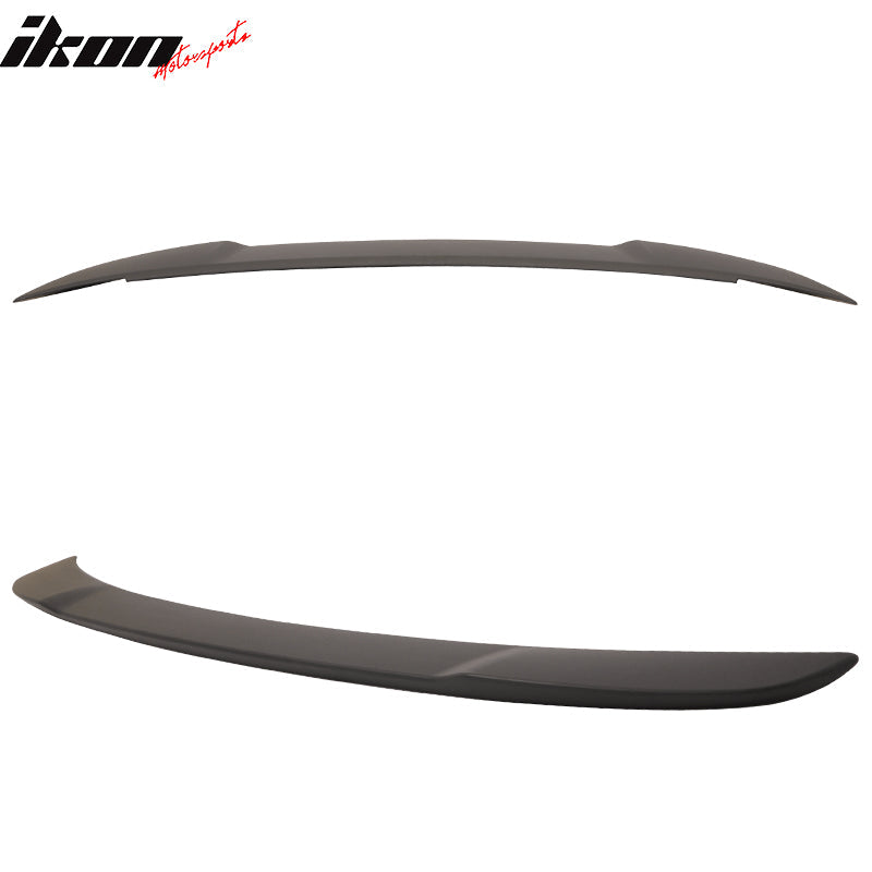 2015-2023 Dodge Charger SRT Hellcat Matte Black Trunk Spoiler Lip ABS