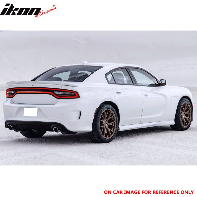 15-23 Dodge Charger SRT8 SRT Hellcat Matte Black Rear Spoiler Wing ABS