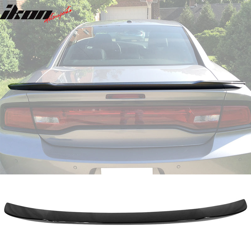 2011-2014 Dodge Charger SRT Style Trunk Spoiler Wing ABS