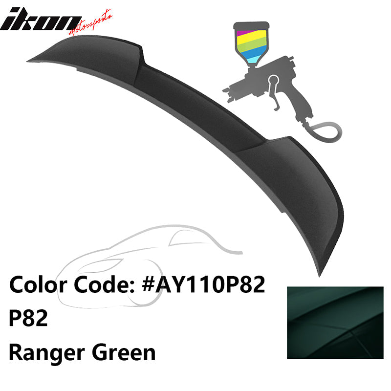 2015-2023 Dodge Charger Rear Spoiler SRT Style Painted Spoiler Lip ABS