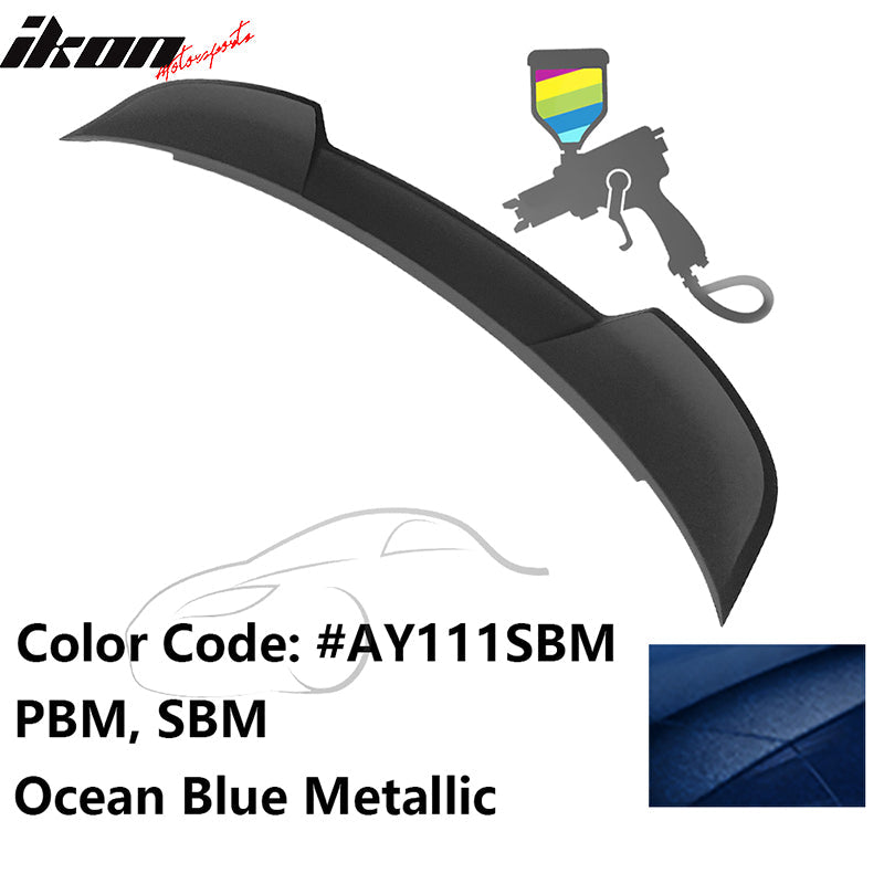 2015-2023 Dodge Charger Rear Spoiler SRT Style Painted Spoiler Lip ABS