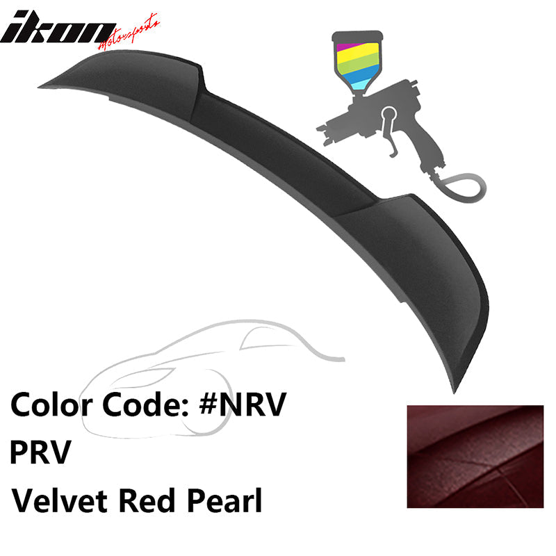 2015-2023 Dodge Charger Rear Spoiler SRT Style Painted Spoiler Lip ABS