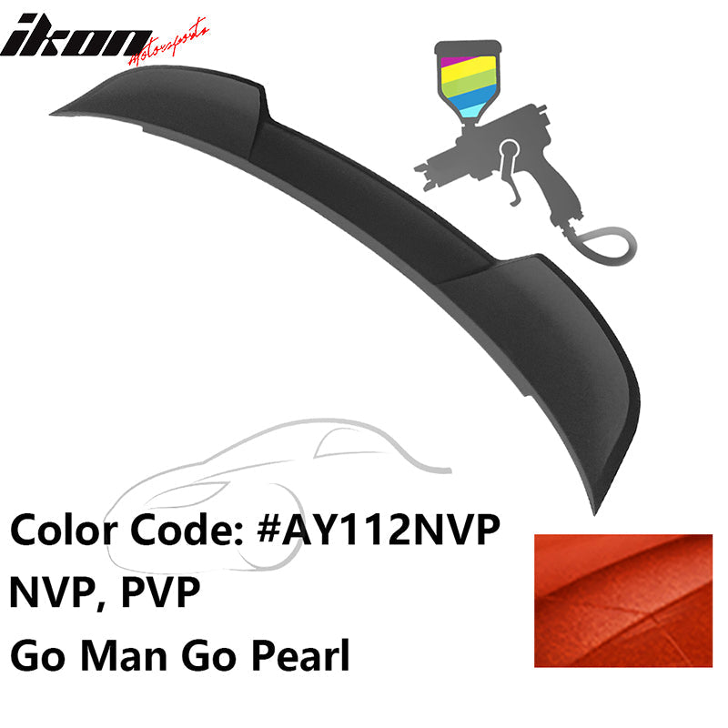 2015-2023 Dodge Charger Rear Spoiler SRT Style Painted Spoiler Lip ABS