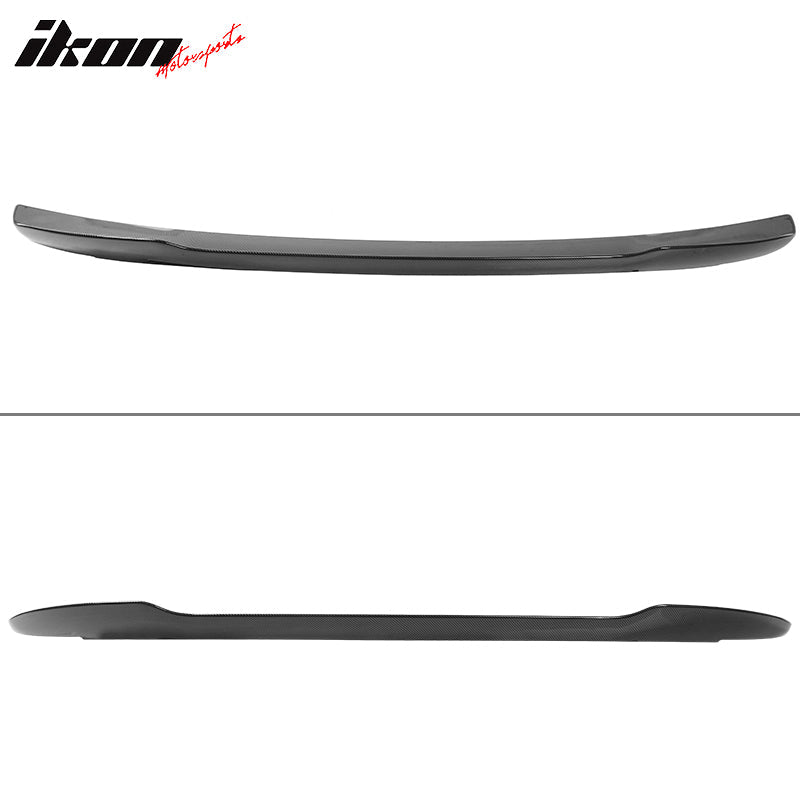 2015-2023 Dodge Charger V3 Style Rear Spoiler Carbon Fiber Print