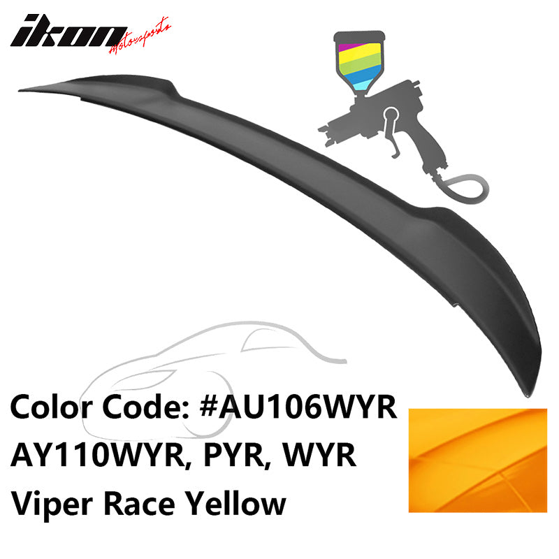 2015-2023 Dodge Charger V3 Style Rear Trunk Spoiler Wing ABS