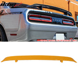 2008-2023 Dodge Challenger Painted Color ABS Rear Trunk Spoiler Wing