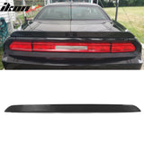 2008-2023 Dodge Challenger SRT Style Gloss Black Trunk Spoiler ABS