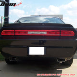 2008-23Â Dodge Challenger Painted #PX8 Black Deck Rear Spoiler Wing ABS