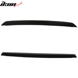 2008-23Â Dodge Challenger Painted #PX8 Black Deck Rear Spoiler Wing ABS