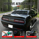 2008-2023 Dodge Challenger OE Style Gloss Black Trunk Spoiler ABS