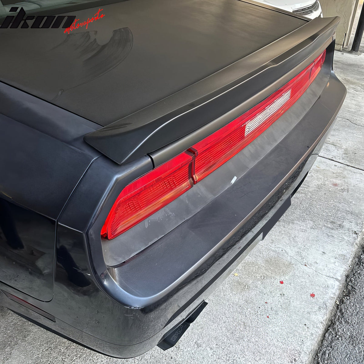 2008-2023 Dodge Challenger OE Style Gloss Black Trunk Spoiler ABS