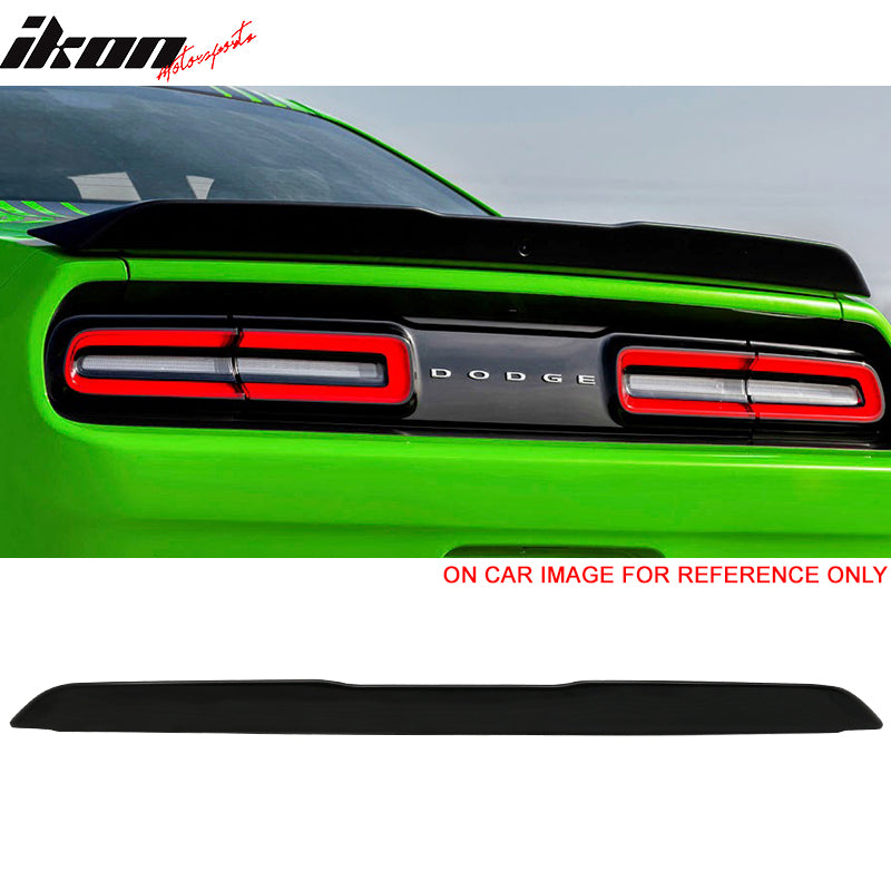 2015-2023 Dodge Challenger OE Style No Camera Hole Trunk Spoiler ABS