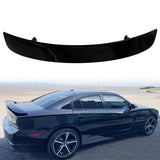 2011-2023 Dodge Charger OE Style Trunk Spoiler Lip Gloss Black ABS