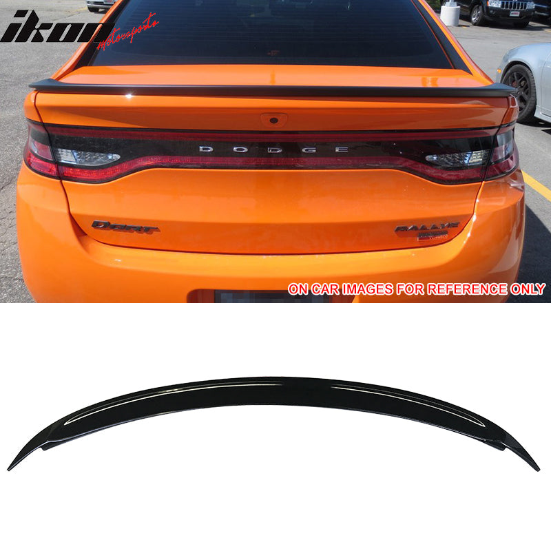2013-2016 Dodge Dart OE Style Rear Trunk Spoiler Wing Painted ABS