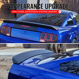 2005-2009 Ford Mustang GT500 Style Gloss Black Trunk Spoiler ABS