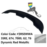 2010-2014 Ford Mustang 2020 GT500 Style Trunk Spoiler Wing ABS