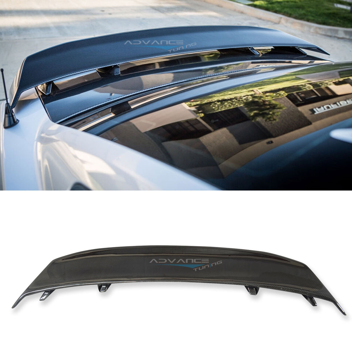 2010-2014 Ford Mustang LS Style Carbon Fiber Rear Trunk Spoiler Wing