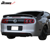 2010-2014 Ford Mustang LS Style Carbon Fiber Rear Trunk Spoiler Wing