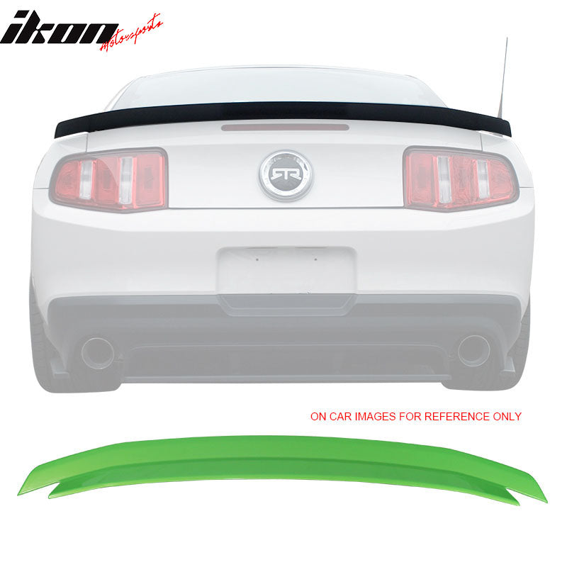 2010-2014 Ford Mustang ABS Rear Trunk Spoiler Ducktail Wing Lip ABS