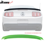 2010-2014 Ford Mustang ABS Rear Trunk Spoiler Ducktail Wing Lip ABS