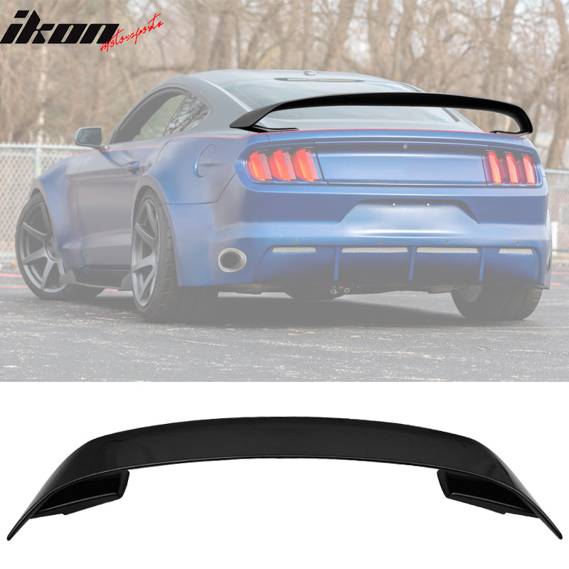 Rear Trunk Spoiler Wing for Ford Mustang Coupe Convertible 2015-2023 ABS