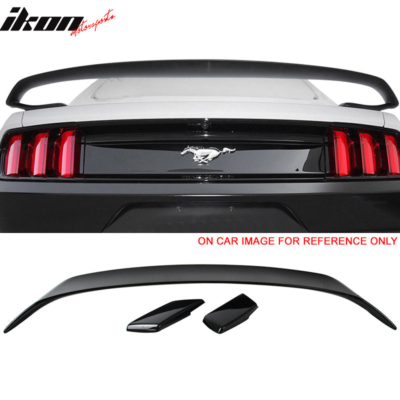 Rear Trunk Spoiler Wing for Ford Mustang Coupe Convertible 2015-2023 ABS