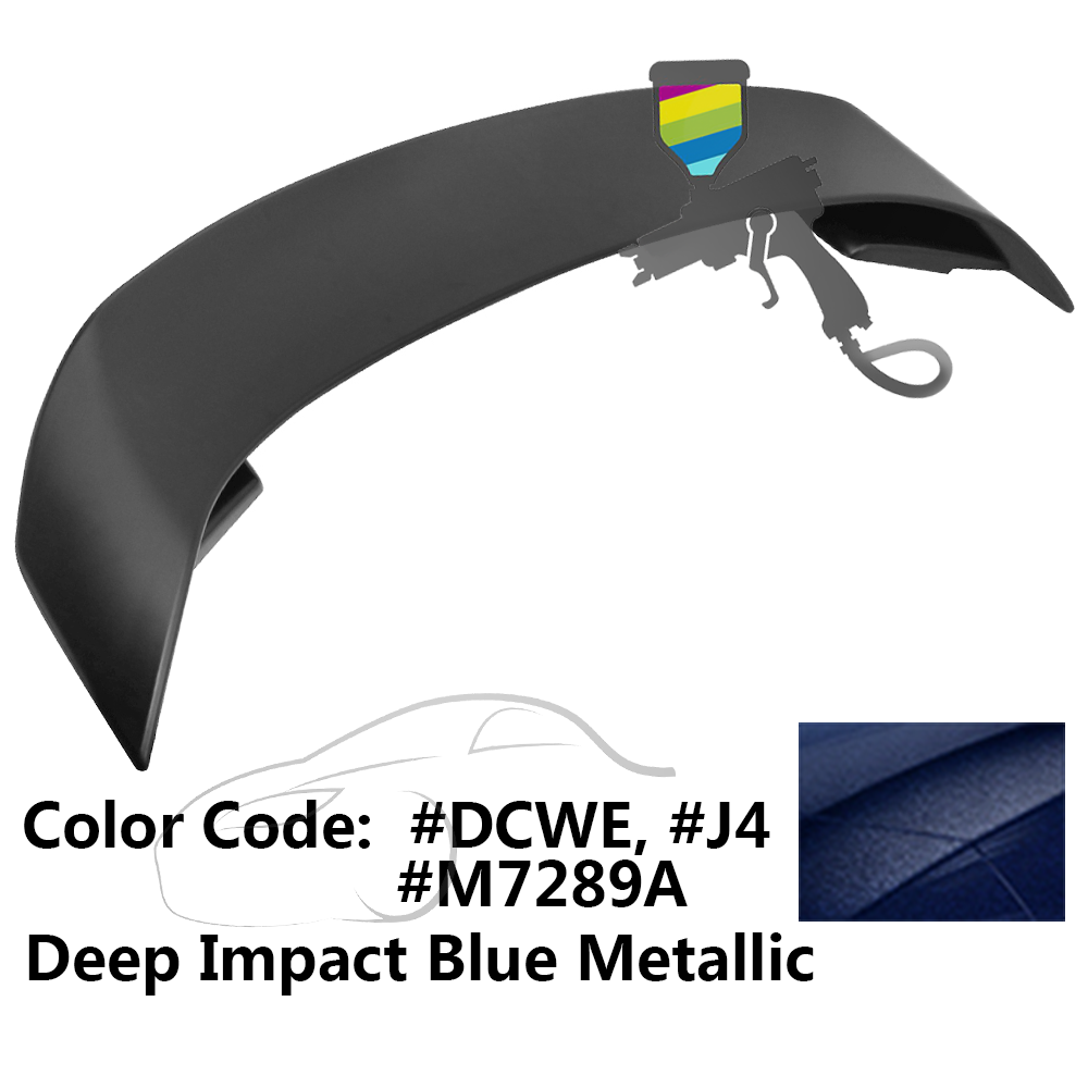 Rear Trunk Spoiler Wing for Ford Mustang Coupe Convertible 2015-2023 ABS