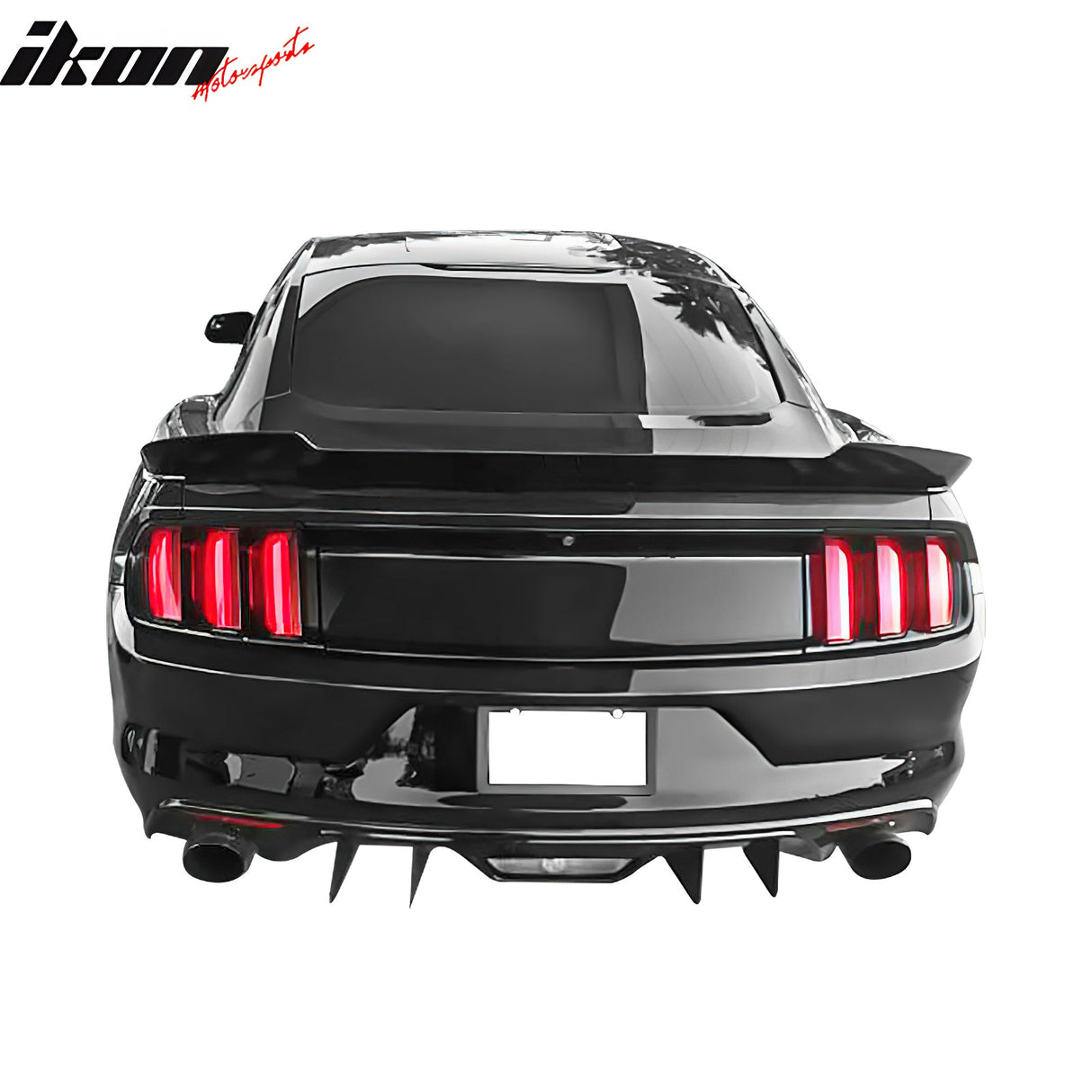 2015-2022 Ford Mustang MD Style Rear Trunk Spoiler Wing ABS