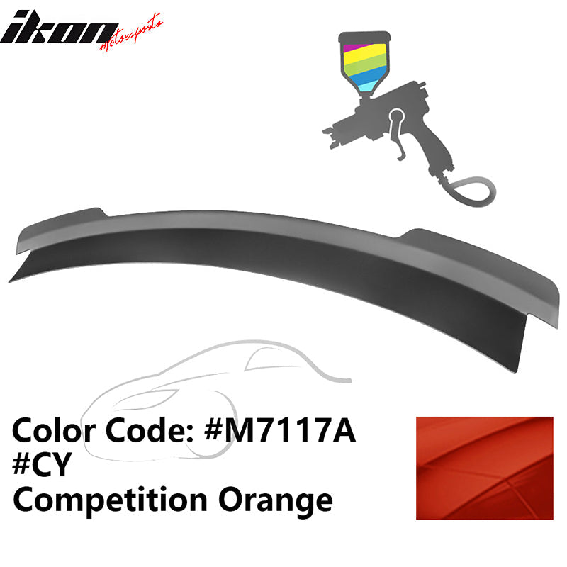 2015-2022 Ford Mustang MD Style Rear Trunk Spoiler Wing ABS