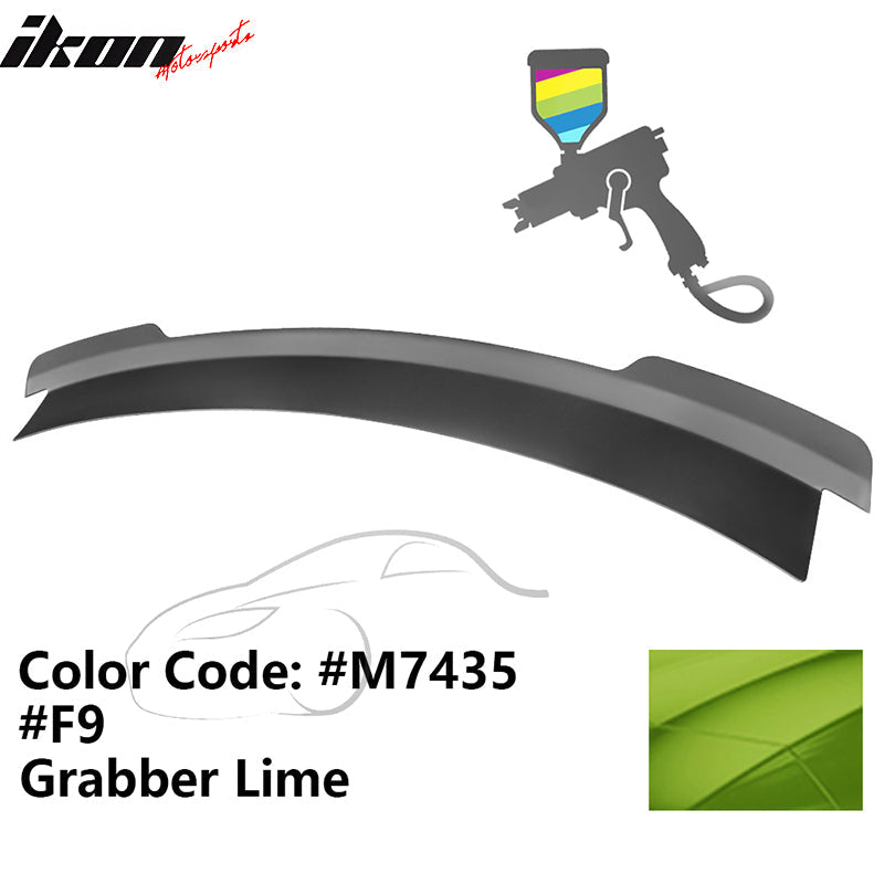 2015-2022 Ford Mustang MD Style Rear Trunk Spoiler Wing ABS